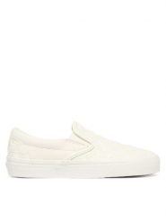 Vans Tenisówki Classic Slip-On VN000D6YC131 Kremowy. Białe trampki Vans, bez wzorów, z materiału, bez zapięcia. Za 339.99 zł.