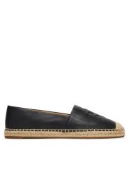 LAUREN RALPH LAUREN Espadryle Cameryn 802P04415001 Czarny. Czarne espadryle Lauren Ralph Lauren, bez wzorów, ze skóry, bez obcasa, bez zapięcia. Za 619.99 zł.