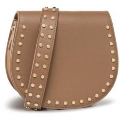 QUAZI RX0578 Camel. Brązowe torebki klasyczne QUAZI, bez wzorów, ze skóry ekologicznej, bez dodatków. Za 149.99 zł.