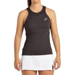 T-shirt Straps Bullpadel Erare Woman. Szare t-shirty bullpadel, s, bez wzorów, bez kołnierzyka, bez ramiączek. Za 218.45 zł.