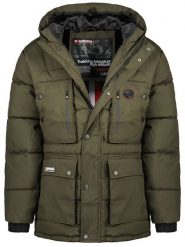 ANAPURNA Parka "Albertana" w kolorze khaki rozmiar: L. Brązowe parki ANAPURNA, l, bez kaptura. Za 295.45 zł.