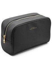ATELIERS SAINT GERMAIN Skórzana kosmetyczka w kolorze czarnym - 26 x 16 x 11 cm rozmiar: onesize. Czarne kufry i kosmetyczki ATELIERS SAINT GERMAIN, bez wzorów, z materiału, bez dodatków. Za 295.99 zł.