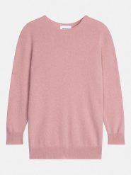 Perfect Cashmere Kaszmirowy sweter "Vanessa" w kolorze szaroróżowym rozmiar: S. Różowe swetry Perfect Cashmere, s, bez wzorów, z kaszmiru, bez ramiączek. Za 369.99 zł.