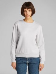 CALVIN KLEIN JEANS Bluza w kolorze jasnoszarym rozmiar: M. Szare bluzy Calvin Klein Jeans, m, bez wzorów, z jeansu, bez kaptura. Za 149.66 zł.