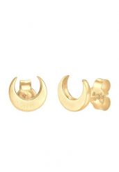 Elli Damskie kolczyki sztyfty półksiężyc Luna Basic Matt ze srebra próby 925 Sterling Silver Kolczyki 1 ct. Szare kolczyki Elli, srebrne, na sztyftcie. Za 203.99 zł.