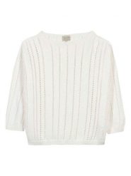 Herrlicher Sweter w kolorze białym rozmiar: M. Białe swetry Herrlicher, m, bez wzorów, bez ramiączek. Za 147.95 zł.