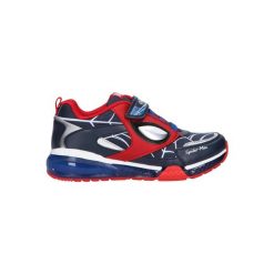 Kapcie GEOX J BAYONYC B. Niebieski. Niebieskie obuwie domowe Geox, bez wzorów, z syntetyku, bez zapięcia. Za 197.99 zł.