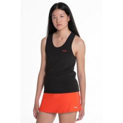Nox Team Fit Tank Top. Czarne topy NOX, bez wzorów, bez kołnierzyka, bez ramiączek. Za 123.40 zł.