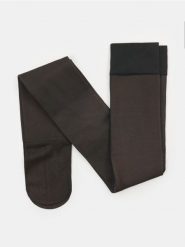 Rajstopy ocieplane o wyglądzie cienkich - czarny. Czarne rajstopy i pończochy Sinsay, l, bez wzorów. Za 29.99 zł.