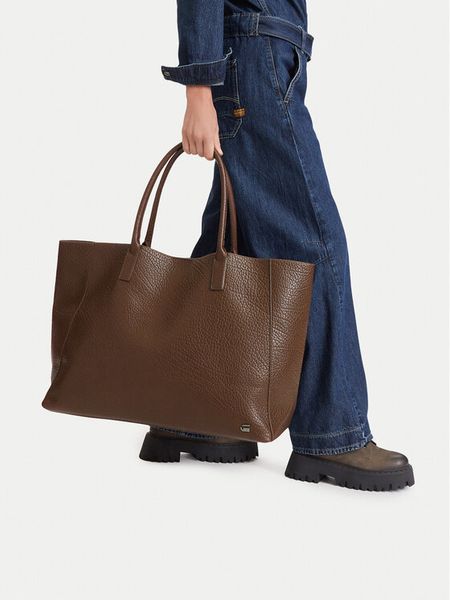 G-Star Raw Torebka C-LDA8729 Brązowy. Brązowe shopper G-Star, bez wzorów, ze skóry, bez dodatków. Za 299.99 zł.