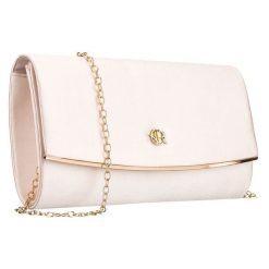 Beżowa kopertówka damska wykonana z tkaniny syntetycznej z wewnętrzną kieszonką Rovicky R-XS028-3. Brązowe kopertówki ROVICKY, bez wzorów, z syntetyku, bez dodatków. Za 54.99 zł.