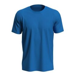 Koszulka Unisex Dla Dorosłych Lux. Niebieskie bluzki STEDMAN, xl, bez wzorów, sportowe, bez kołnierzyka, bez ramiączek. Za 49.99 zł.