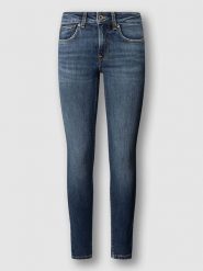 Pepe Jeans Dżinsy - Skinny fit - w kolorze granatowym rozmiar: W26/L32. Niebieskie jeansy Pepe Jeans, l, z aplikacjami. Za 239.99 zł.