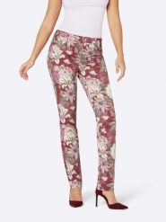 WITT WEIDEN Dżinsy - Slim fit - w kolorze czerwonym rozmiar: W24. Czerwone jeansy WITT WEIDEN, bez wzorów. Za 78.99 zł.