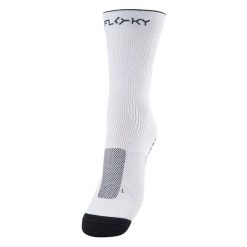 Skarpetki Floky Run Up Średnie Dorosłych. Białe skarpety FLOKY, z aplikacjami, z materiału. Za 205.99 zł.