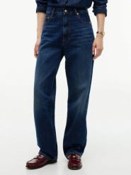 Tommy Hilfiger Dżinsy o prostym kroju Kobiety Bawełna (100%) niebieski, 29-32. Niebieskie jeansy TOMMY HILFIGER, bez wzorów. Za 649.95 zł.