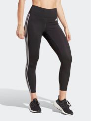 Adidas Legginsy Train Essentials 3-Stripes High-Waisted 7/8 Leggings HT5438 Czarny. Czarne legginsy Adidas, xs, bez wzorów, z syntetyku, na fitness i siłownię. Za 159.99 zł.