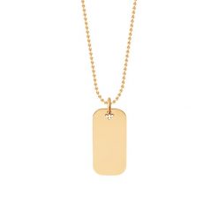 Naszyjnik z pozłacanym Nieśmiertelnikiem 3 cm. Żółte naszyjniki Lilou, pozłacane. Za 268.00 zł.