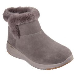Buty zimowe damskie, On-The-Go Stellar - Cozy Step. Brązowe trekkingi Skechers, trekkingowe. Za 389.99 zł.