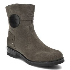 Zielone Botki Karino Damskie Wygodne Obuwie. Zielone botki Karino, bez wzorów, bez obcasa, na obcasie, bez zapięcia. Za 369.00 zł.