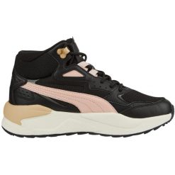 Buty sportowe damskie Puma X-Ray Speed Mid WTR. Czarne obuwie sportowe Puma, z gumy, bez zapięcia, trekkingowe. Za 199.00 zł.