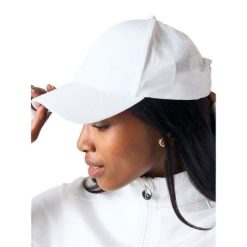 Damska czapka z daszkiem PS of Sweden Ophelia Airflow. Białe czapki PS OF SWEDEN, bez wzorów. Za 226.00 zł.