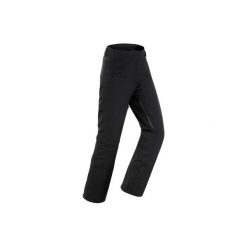 Spodnie narciarskie 980 damskie. Czarne spodnie narciarskie WED'ZE, bez wzorów, z elastanu, narciarskie. Za 399.99 zł.