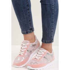 Różowe Buty Sportowe Good Times. Czerwone obuwie sportowe Born2be, z materiału, bez zapięcia. Za 49.99 zł.