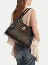 Nine West Torebka CEO-Onira-KY252 Brązowy. Brązowe torebki klasyczne Nine West, bez wzorów, z materiału, bez dodatków. Za 279.99 zł.