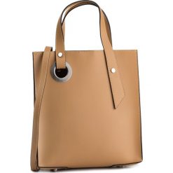 Torebka CREOLE - K10627 Brązowy. Brązowe torebki klasyczne Creole, bez wzorów, ze skóry, bez dodatków. W wyprzedaży za 209.00 zł.