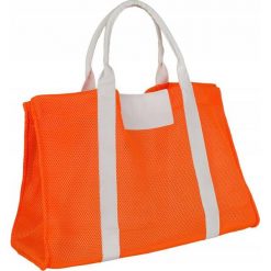 Shopperka pomarańczowa Pierre Cardin 638 ORANGE. Brązowe shopper Pierre Cardin, bez wzorów, z materiału, bez dodatków. Za 78.84 zł.