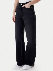 Tommy Jeans Jeansy Claire DW0DW22453 Czarny Wide Leg. Czarne jeansy Tommy Jeans, bez wzorów. Za 449.99 zł.
