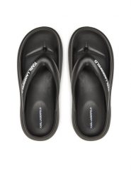 KARL LAGERFELD Japonki Skoona II KL85025 Czarny. Czarne klapki KARL LAGERFELD, bez wzorów, z tworzywa sztucznego, bez obcasa. Za 249.99 zł.