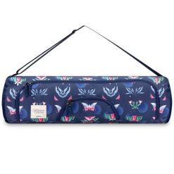Torba pokrowiec na matę z regulowanym paskiem Spokey The Bloom Bag. Czerwone torby na ramię Spokey, bez wzorów, z materiału, eleganckie, na ramię, bez dodatków. Za 69.99 zł.
