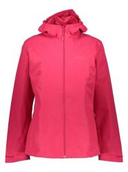 Jack Wolfskin Kurtka przeciwdeszczowa "Besler" w kolorze różowym rozmiar: L. Różowe kurtki sportowe Jack Wolfskin, l, bez wzorów, bez kaptura, outdoorowe. Za 319.88 zł.