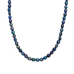 Valero Pearls Naszyjnik z pereł srebro wysokiej próby Perła hodowlana słodkowodna żółte złoto Naszyjniki 1 ct Damski. Żółte naszyjniki Valero Pearls, z perłą, pozłacane. Za 318.99 zł.