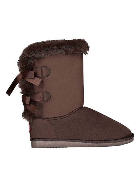 Geographical Norway Kozaki zimowe "Omarie" w kolorze brązowym rozmiar: 38. Brązowe kozaki Geographical Norway, na zimę, z futra, bez obcasa, bez zapięcia. Za 104.89 zł.