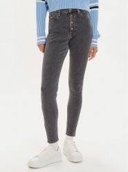 Tommy Jeans Jeansy Sylvia DW0DW19531 Szary Skinny Fit. Szare jeansy Tommy Jeans, bez wzorów. Za 259.99 zł.