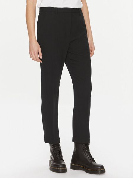 DAY BIRGER ÉT MIKKELSEN Spodnie materiałowe Classic 100056 Czarny Regular Fit. Czarne spodnie materiałowe DAY Birger et Mikkelsen, bez wzorów, z materiału. Za 469.99 zł.