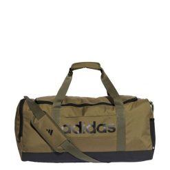 Torba Linear Medium. Brązowe torby na ramię Adidas, bez wzorów, z materiału, na ramię, bez dodatków. Za 166.45 zł.