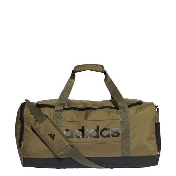 Torba Linear Medium. Brązowe torby na ramię Adidas, bez wzorów, z materiału, na ramię, bez dodatków. Za 167.50 zł.