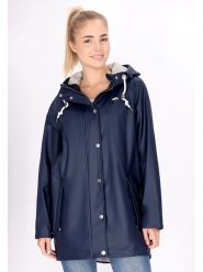 Schmuddelwedda Płaszcz przeciwdeszczowy w kolorze granatowym rozmiar: M/L. Niebieskie kurtki sportowe Schmuddelwedda, l, bez wzorów, bez kaptura. Za 457.95 zł.