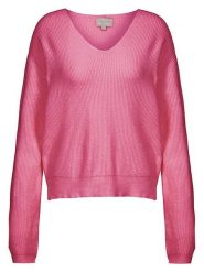 Herrlicher Sweter "Betti" w kolorze różowym rozmiar: M. Różowe swetry Herrlicher, m, bez wzorów, ze splotem, bez ramiączek. Za 164.45 zł.
