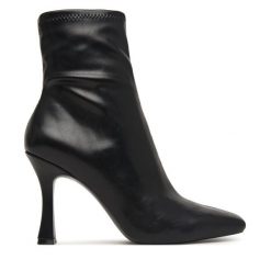 Botki Aldo. Czarne botki Aldo, bez wzorów, bez obcasa, na szpilce, bez zapięcia. Za 469.99 zł.