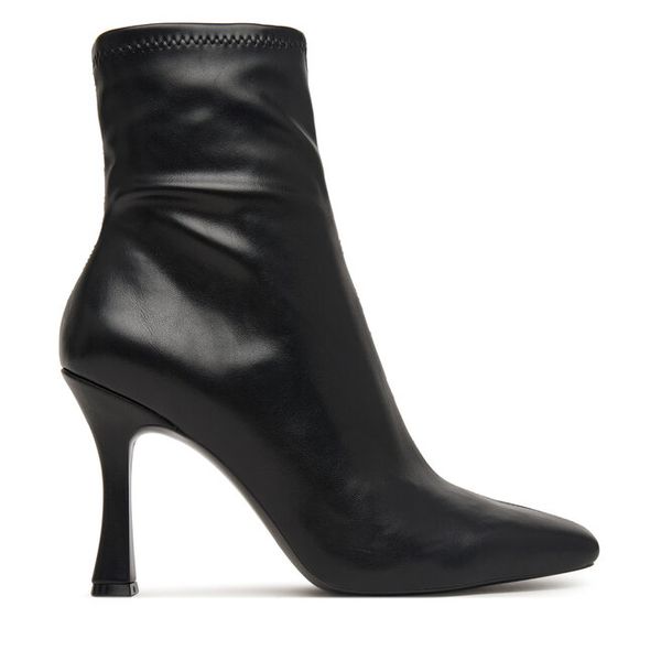 Botki Aldo. Czarne botki Aldo, bez wzorów, bez obcasa, na szpilce, bez zapięcia. Za 469.99 zł.
