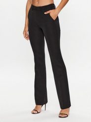 Liu Jo Spodnie materiałowe MF3282 T7896 Czarny Regular Fit. Czarne spodnie materiałowe Liu Jo, bez wzorów, z materiału. Za 429.99 zł.