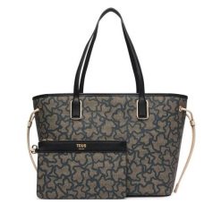 Torebka TOUS. Brązowe shopper Tous, bez wzorów, bez dodatków. Za 999.99 zł.