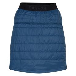 Spódnica Damska Pikowana Deter. Niebieskie spódnice Dare 2b, bez wzorów. Za 83.99 zł.