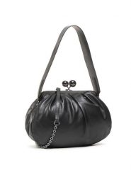 Weekend Max Mara Torebka Cubico 55160902600 Czarny. Czarne torebki klasyczne Weekend Max Mara, bez wzorów, ze skóry, bez dodatków. Za 1,569.00 zł.