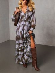 Milan Kiss Sukienka w kolorze błękitnym rozmiar: L. Niebieskie sukienki Milan Kiss, na co dzień, l, bez wzorów, bez kołnierzyka, bez ramiączek, maxi, proste. Za 208.99 zł.